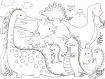 12 pc. Washable Coloring Puzzle