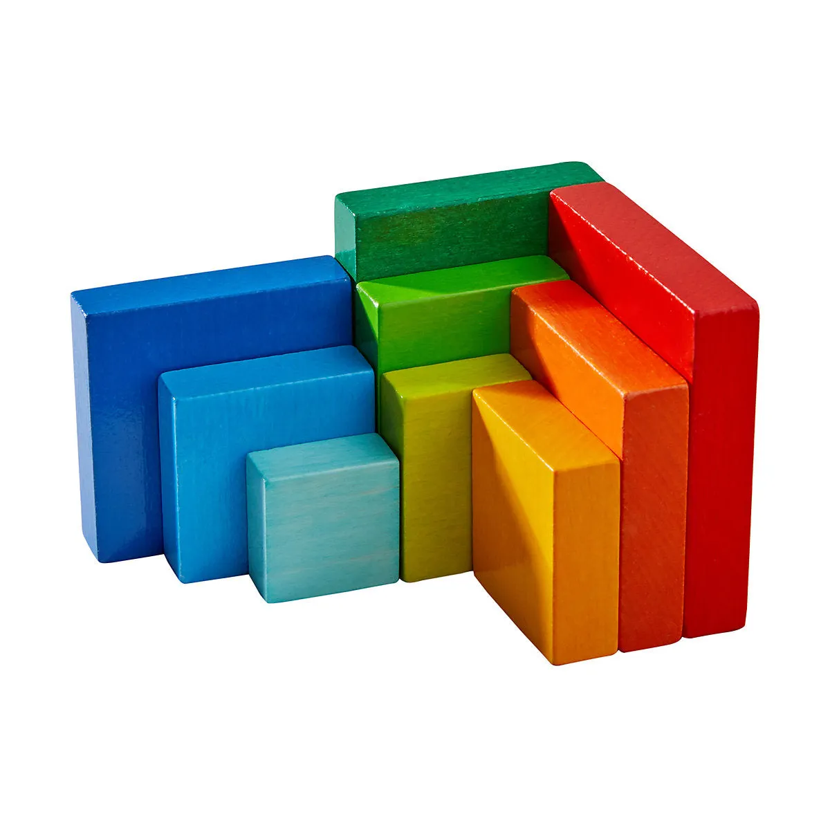 3D Rainbow Cube Arranging Game