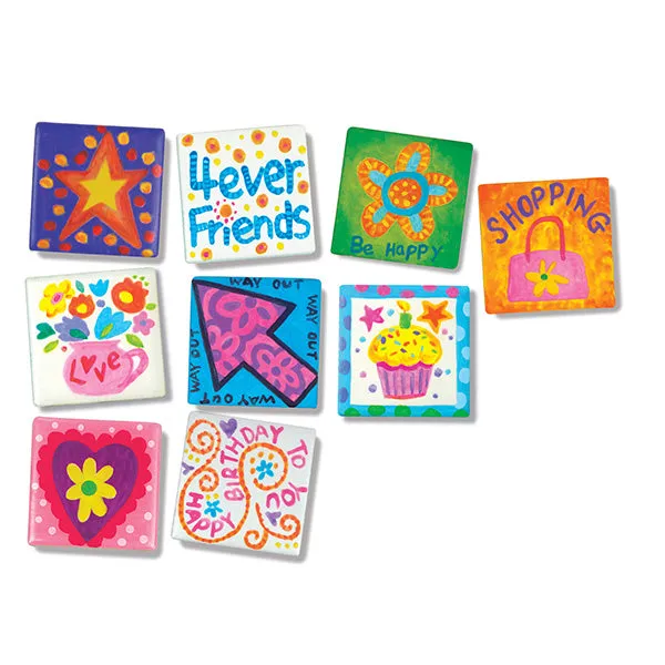4M Magnetic Tile Art