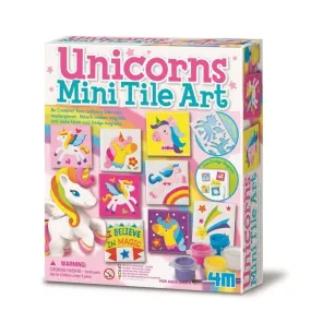 4M - Unicorn Mini Tile Art