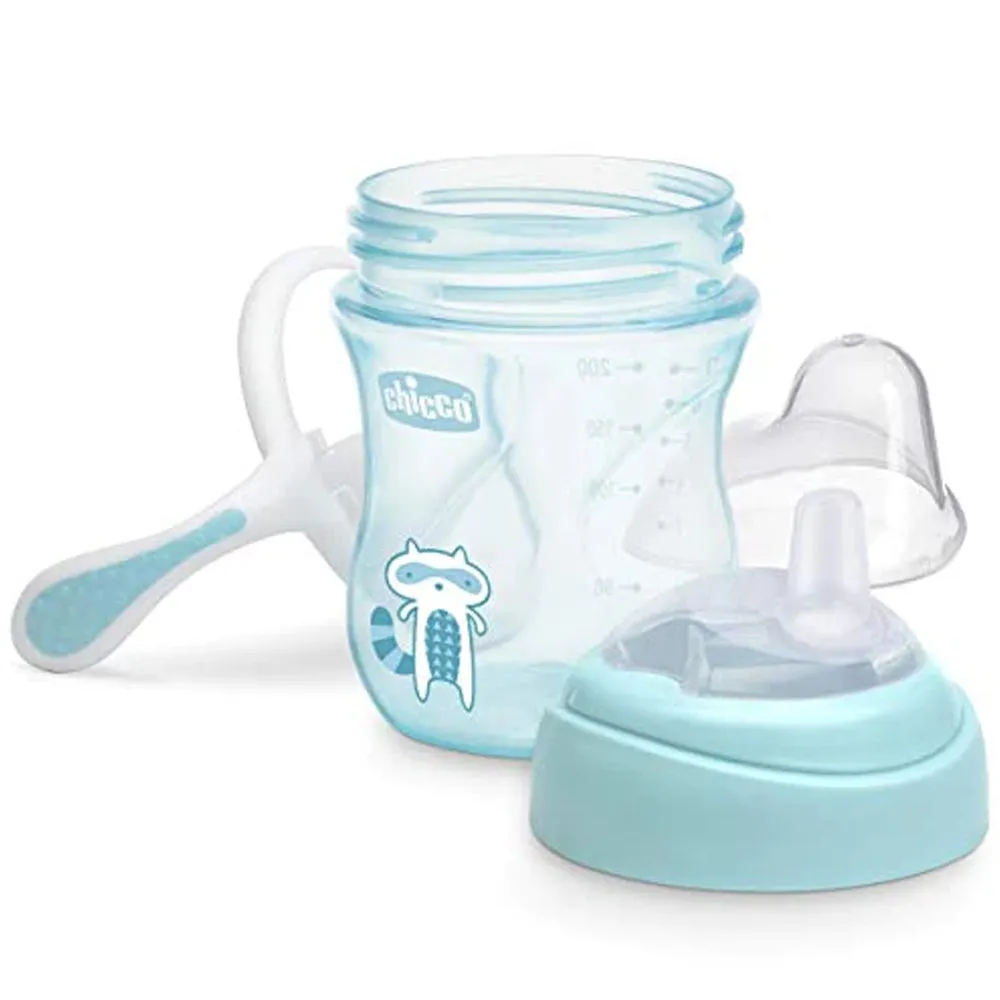 Chicco Blue Transition Cup- 200ml (Print May Vary)