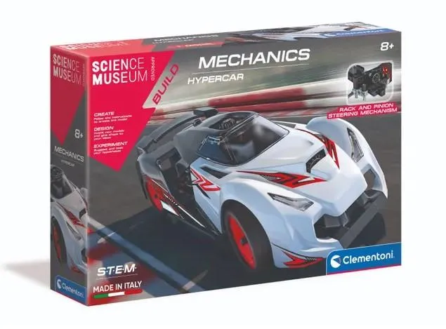 Clementoni - STEM Hypercar Building Toy