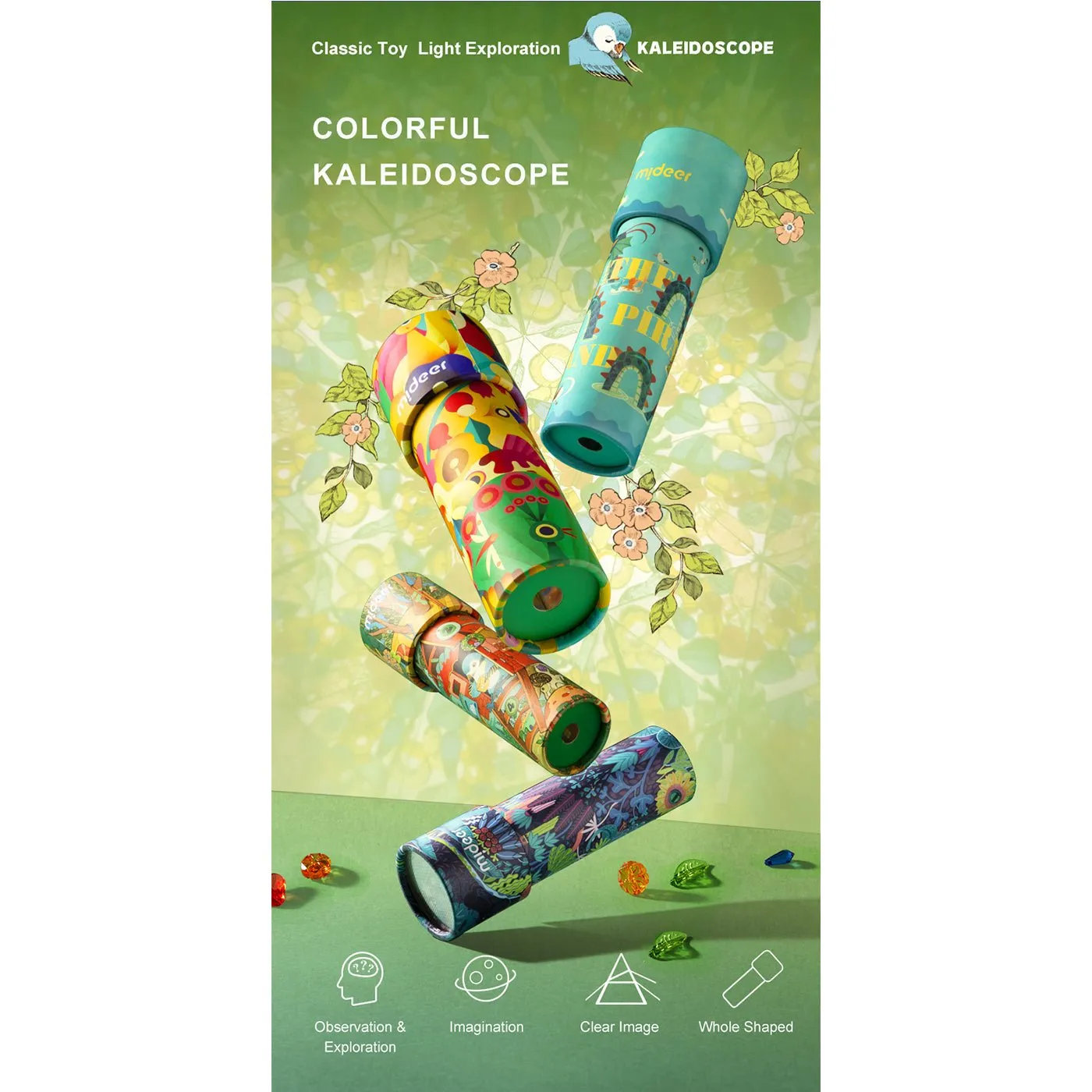 Colorful Kaleidoscope - My Treehouse Neighbors