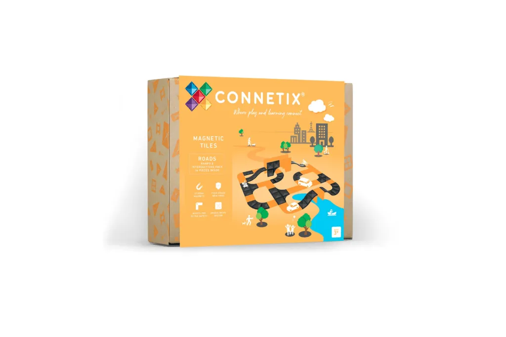 Connetix Ramps & Intersections Pack [16 Pieces]