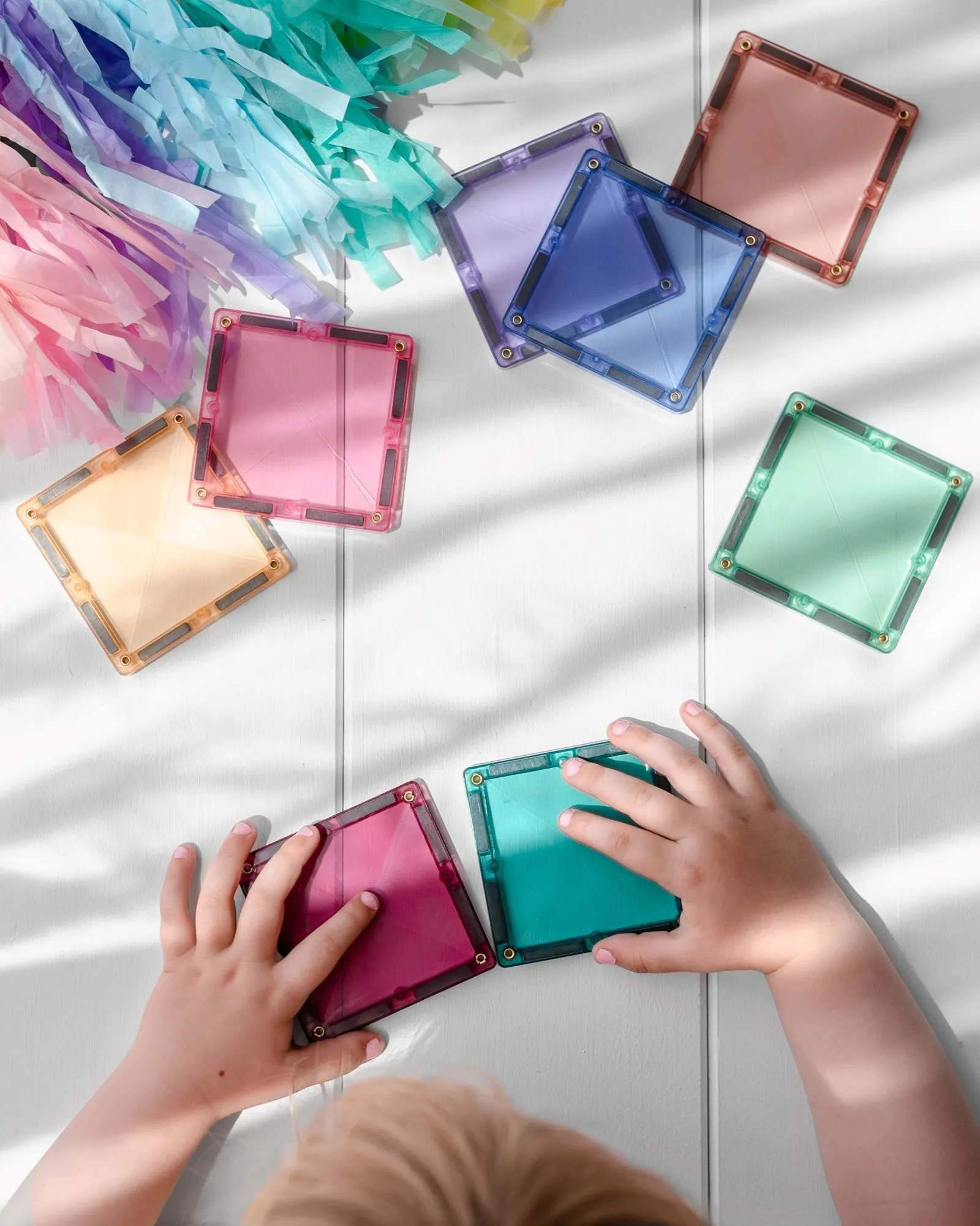 Connetix Tiles PASTEL 120 Piece Creative Pack