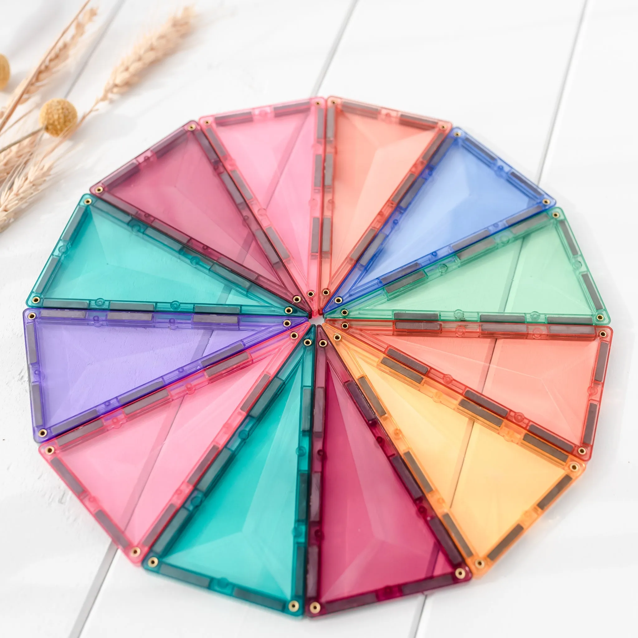 Connetix Tiles PASTEL 120 Piece Creative Pack