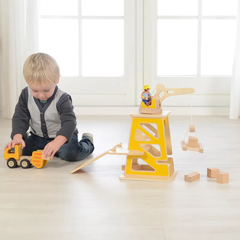 Construction Site Mini Play Set Pretend Play Developmental Toys