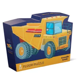 Crocodile Creek construction zone 36 pc puzzle