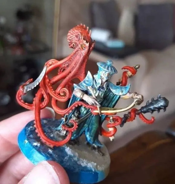 Custom miniature painting service, made to order geeky gifts for RPG fans