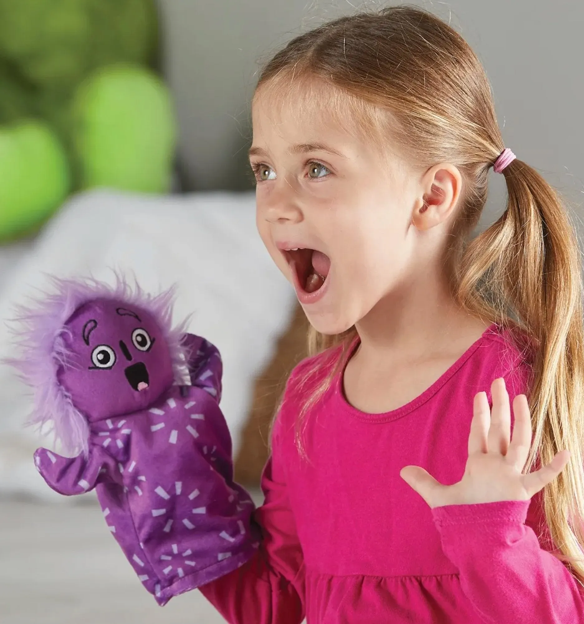 Emotions Sensory Puppet Story Sack with Hand Puppets