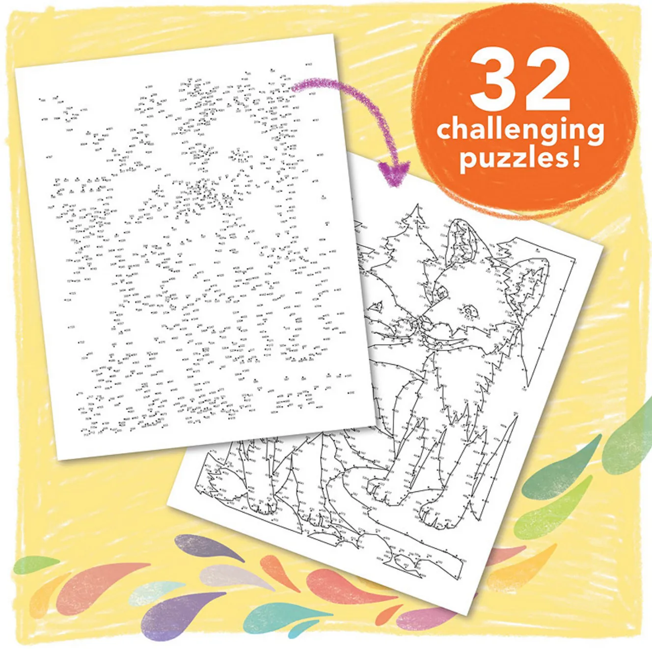 Extreme Dot to Dot Baby Animals