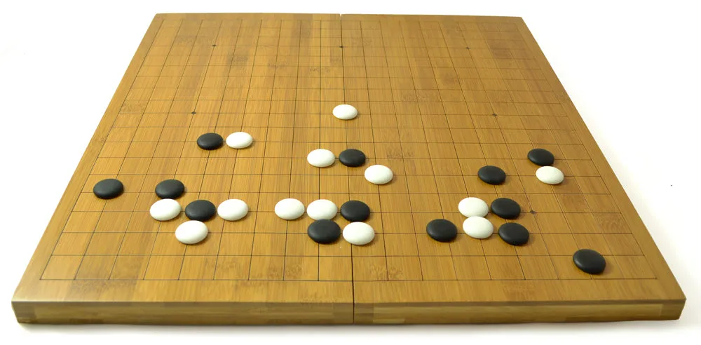 Folding Bamboo Go Board