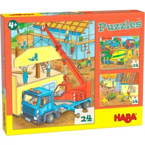 HABA Puzzles At the Construction Site