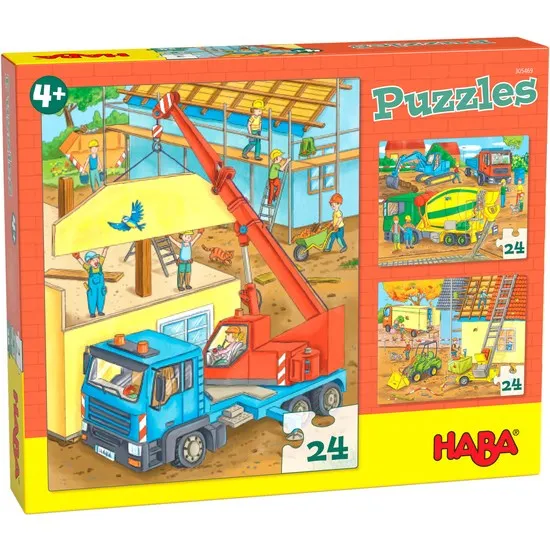 HABA Puzzles At the Construction Site