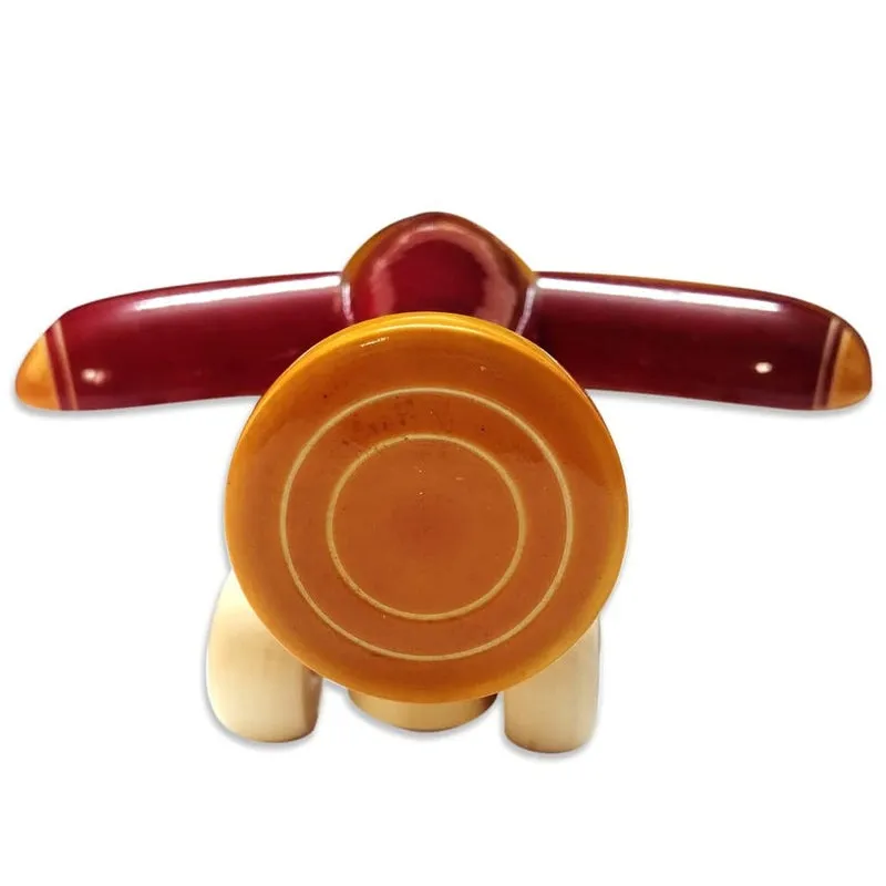 Handmade Non Toxic Channapatna Wooden Toy - Aeroplane