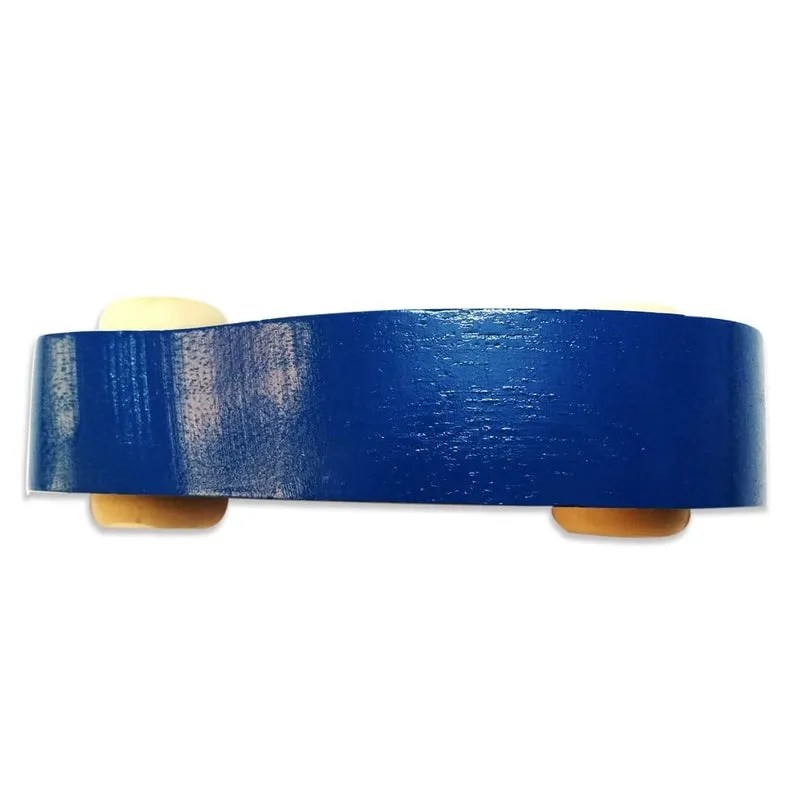 Handmade Non Toxic Channapatna Wooden Toy - Blue Car