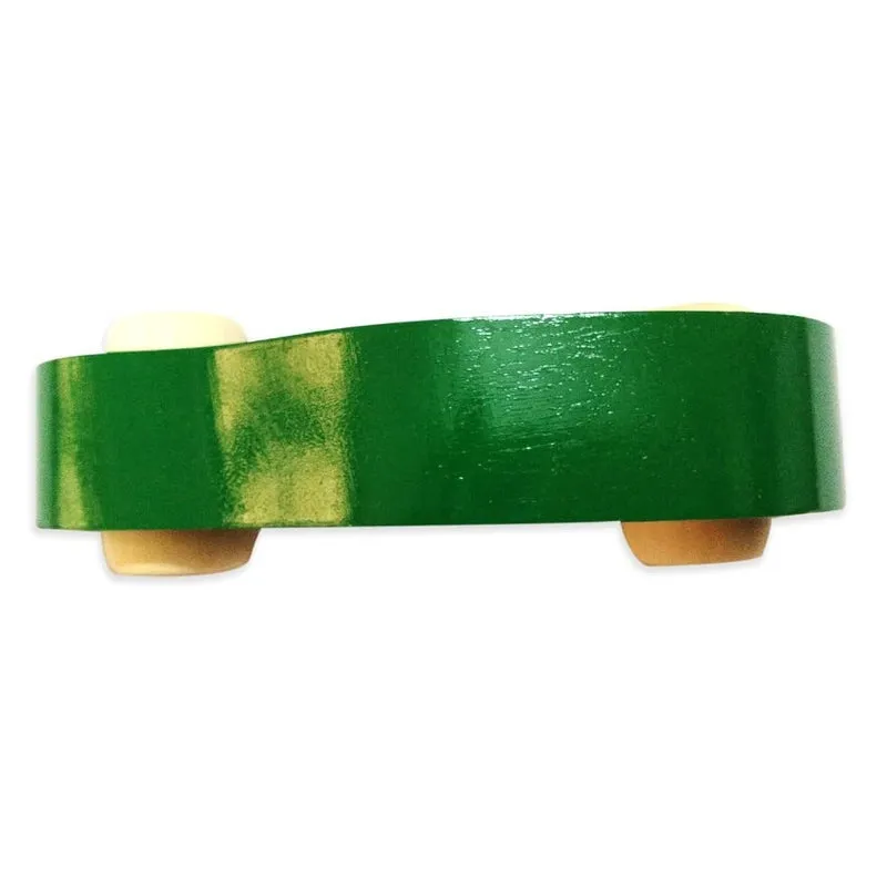 Handmade Non Toxic Channapatna Wooden Toy - Green Car