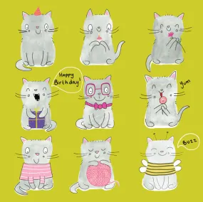 Happy Birthday - Kittens