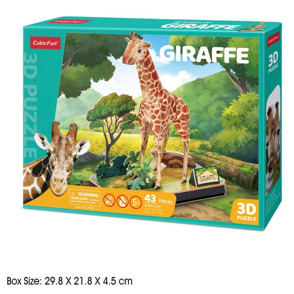 Holdson Animal Pals Giraffe 3D Puzzle