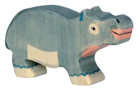 Holztiger Small Hippopotamus