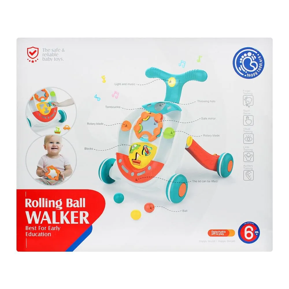 Huanger Baby Walker with Light & Music