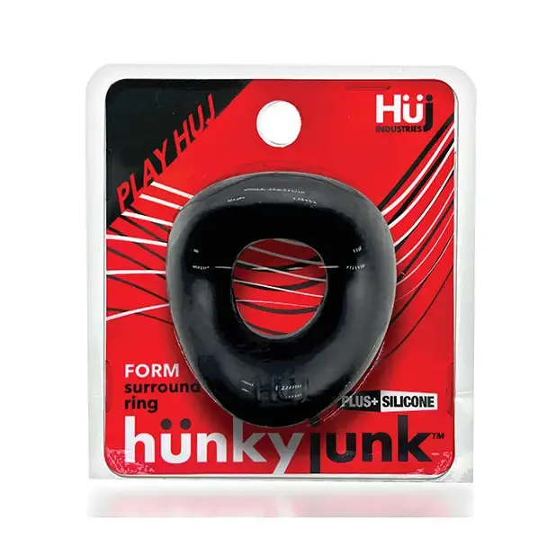Hunkyjunk Form Surround Cockring Clear Ice