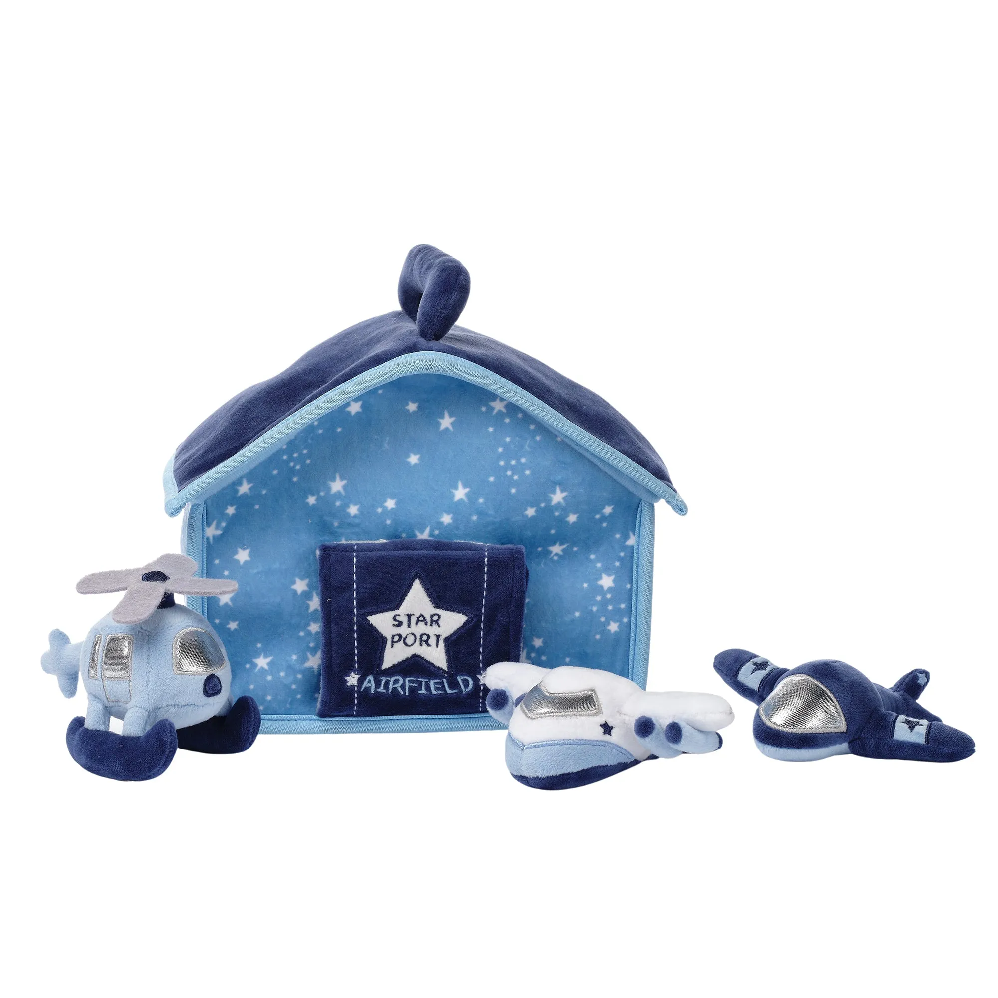 Interactive Airport Plush Play Set