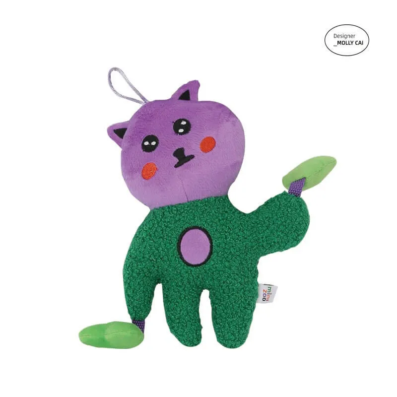 KEKE-TOO Plush Squeaky Keychain&Pet Toy