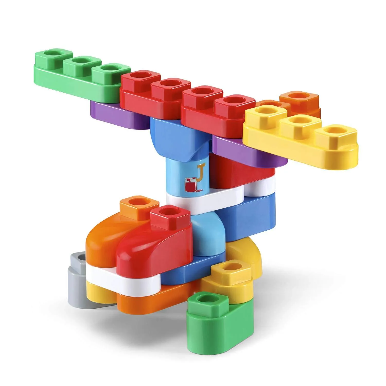 LeapFrog LeapBuilders 81 Piece Jumbo Blocks Box green