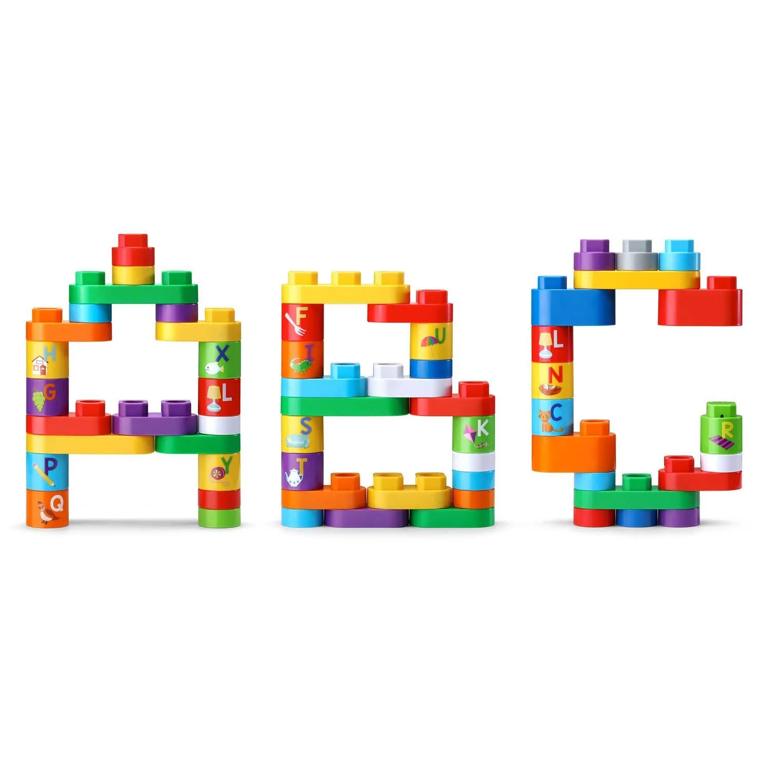 LeapFrog LeapBuilders 81 Piece Jumbo Blocks Box green