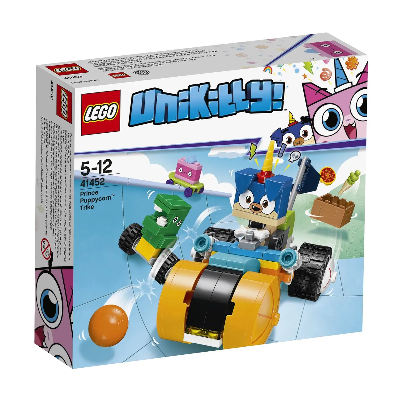 LEGO 41452 Unikitty Prince Puppycorn Trike