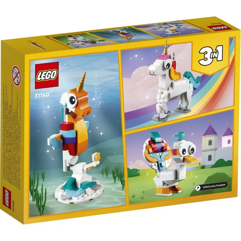 Lego Creator Magical Unicorn Building Blocks Set (145 Pieces)