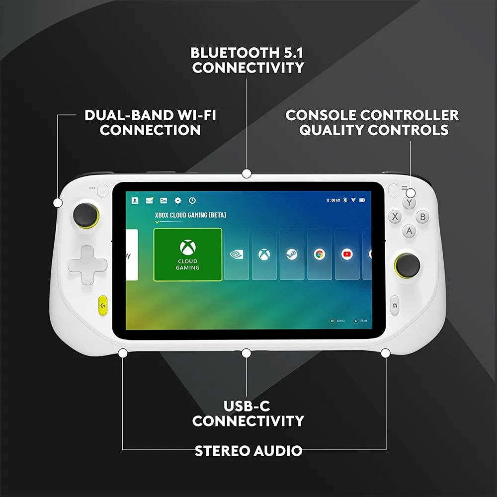 Logitech G Cloud gaming console, white