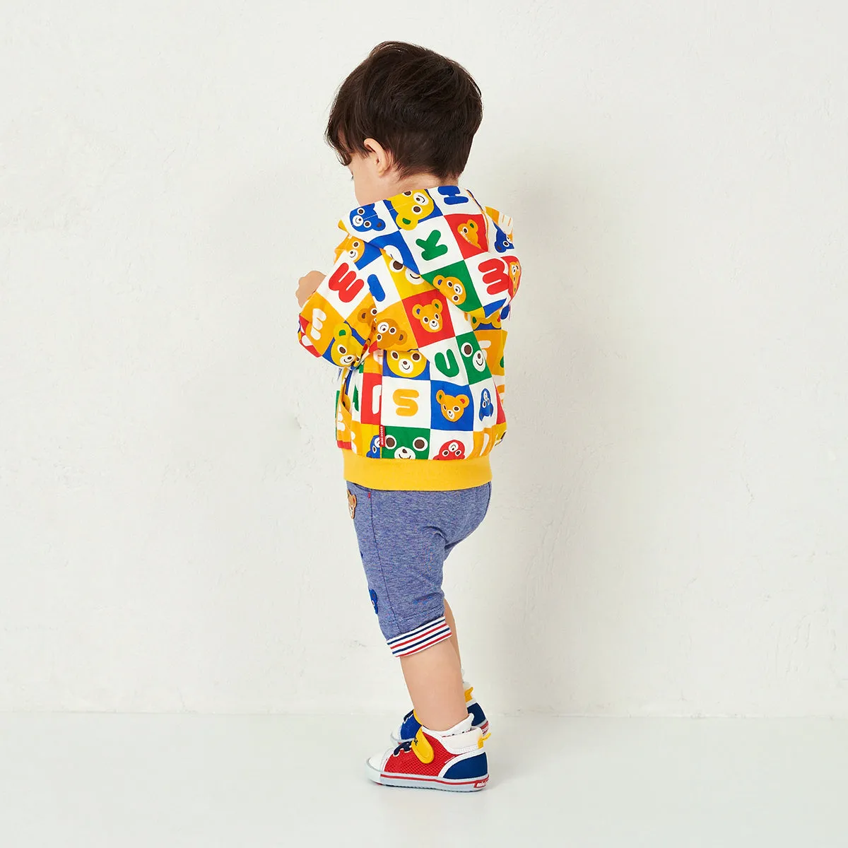 Logo Blocks Zip-Up Hoodie (UV Protection)