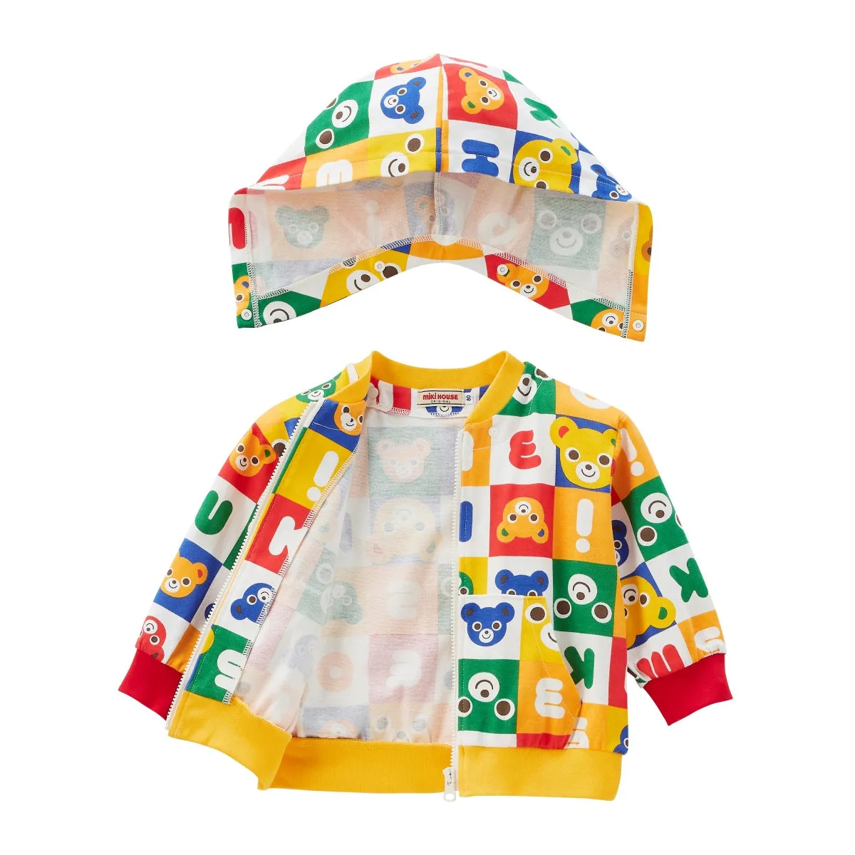 Logo Blocks Zip-Up Hoodie (UV Protection)