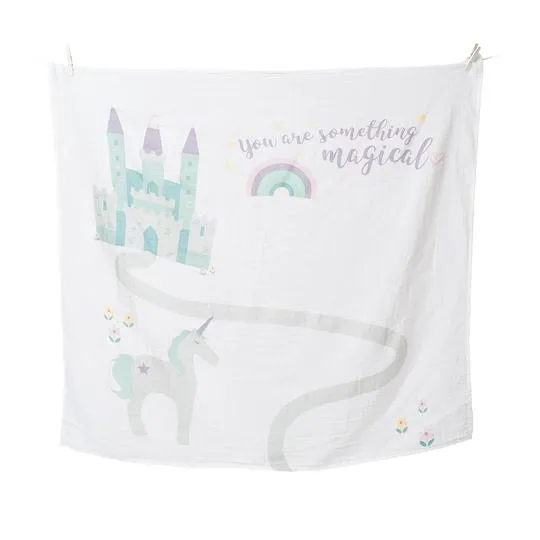 Lulujo Something Magical Milestone Blanket