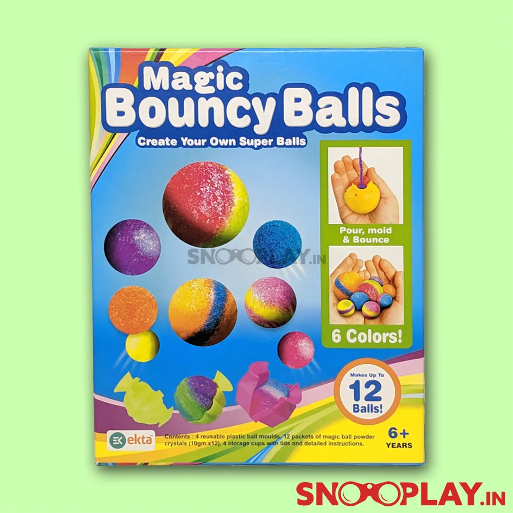 Magic Bouncy Balls (Create Your Own Super Balls) DIY Toy For Kids