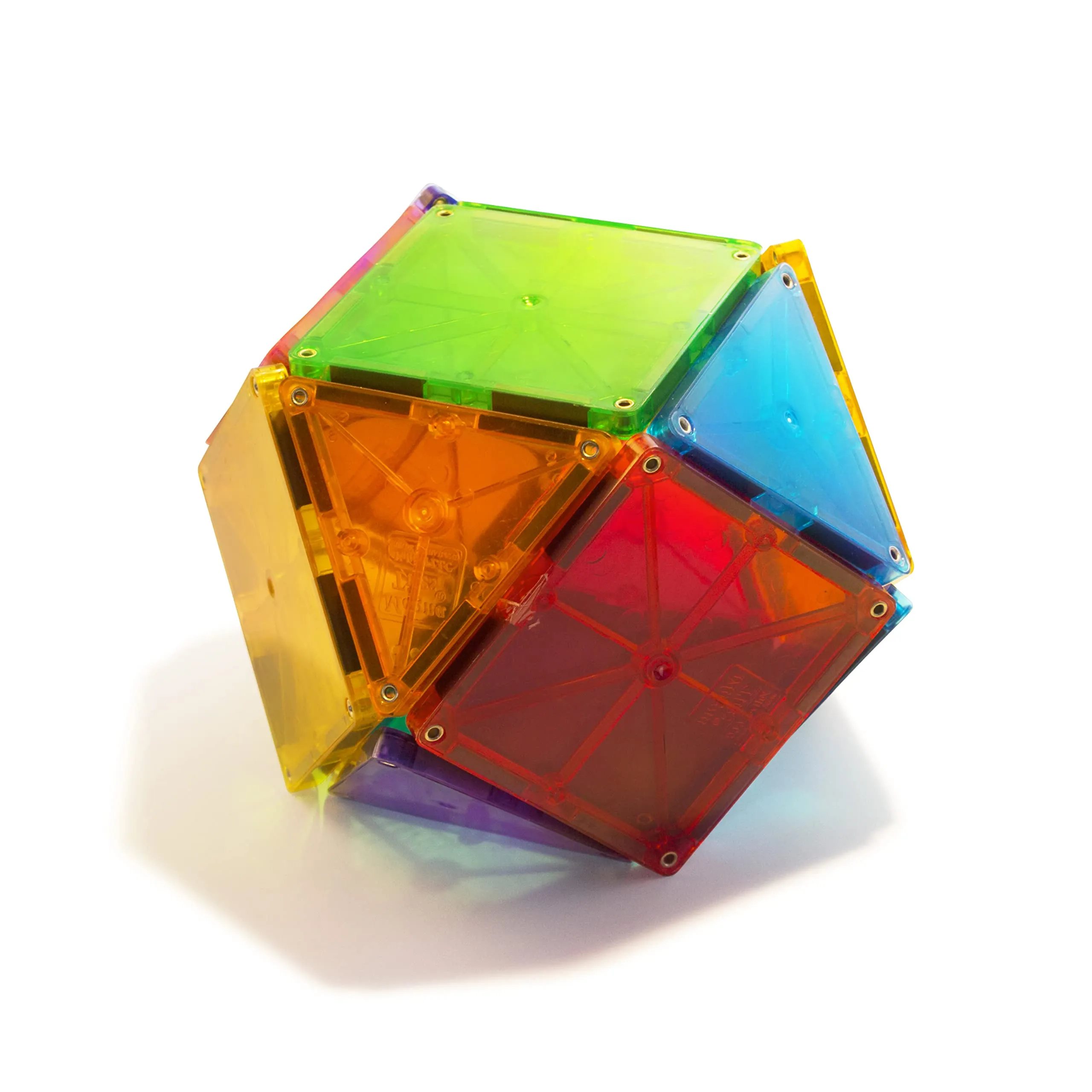 Magna-Tiles 32-Piece Clear Colors Set