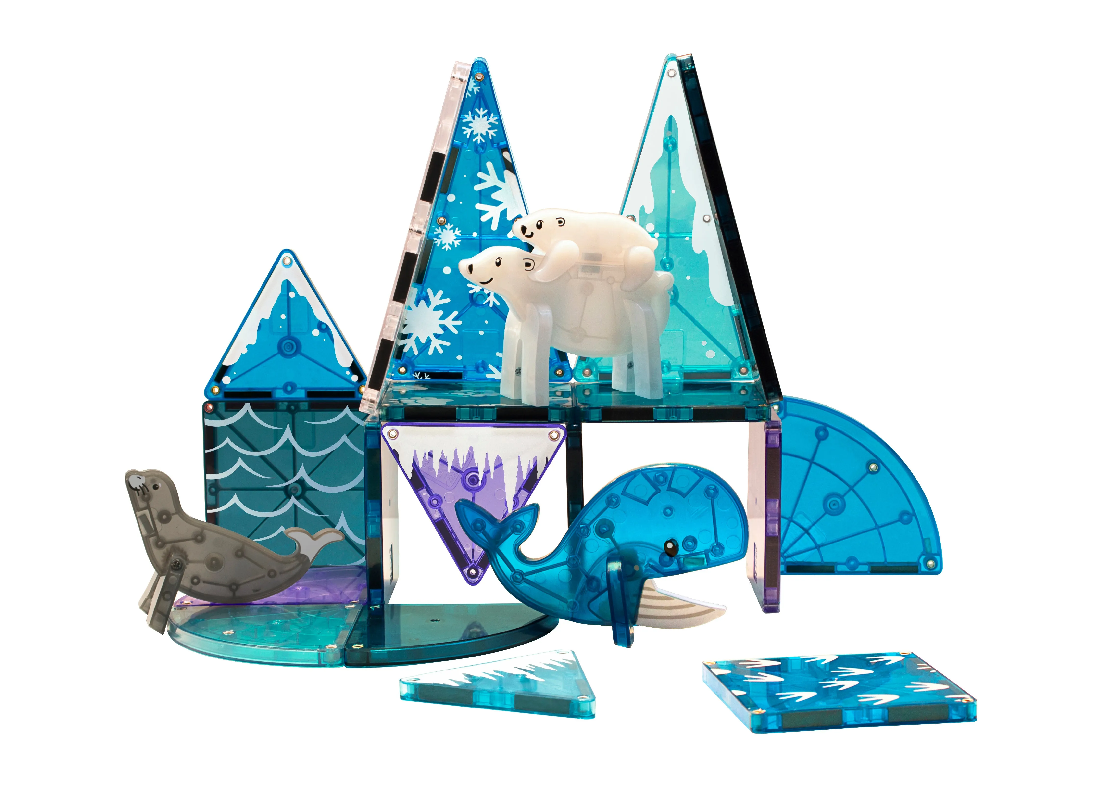 Magna-Tiles Arctic Animals 25pc Set