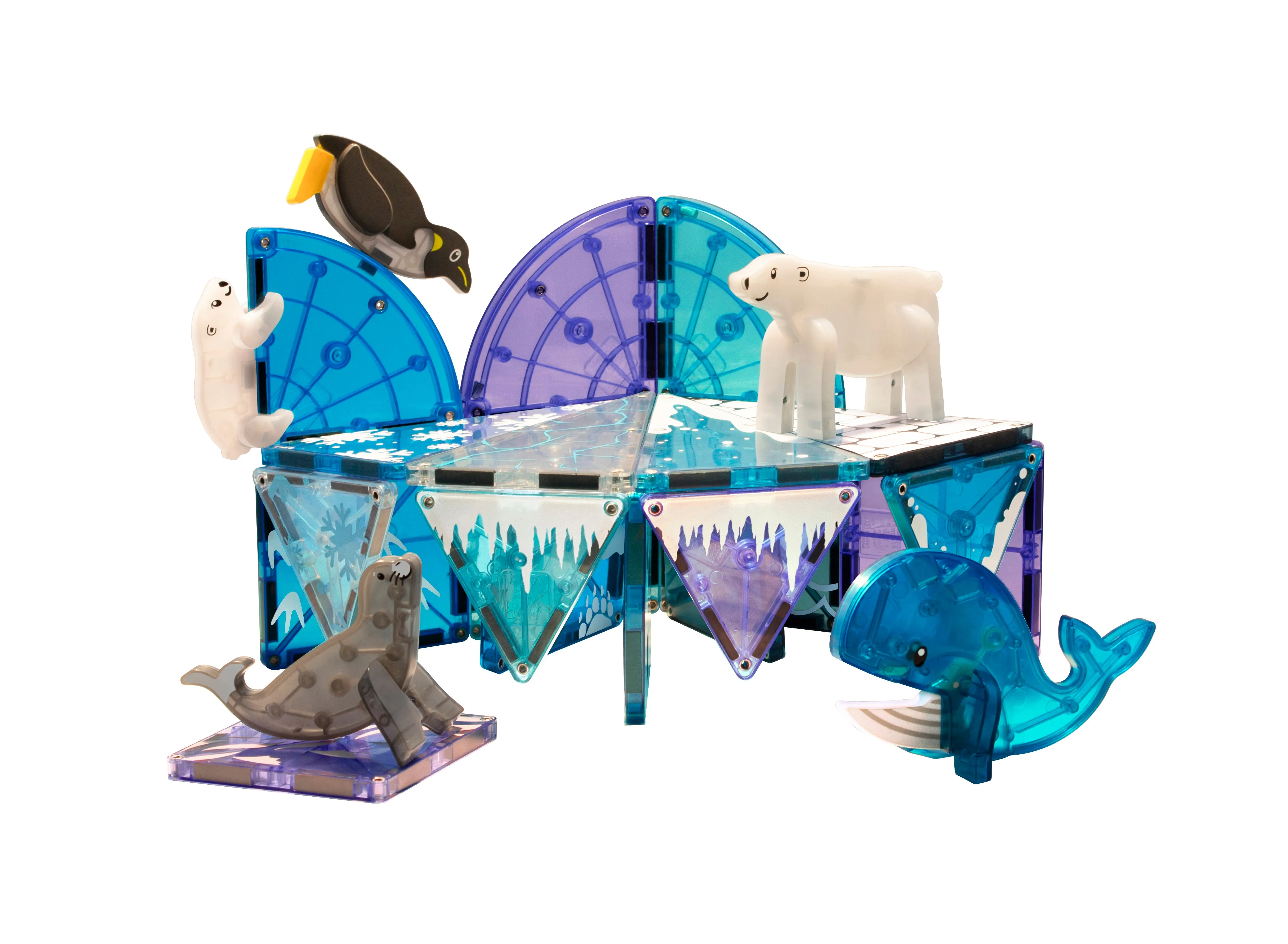 Magna-Tiles Arctic Animals 25pc Set