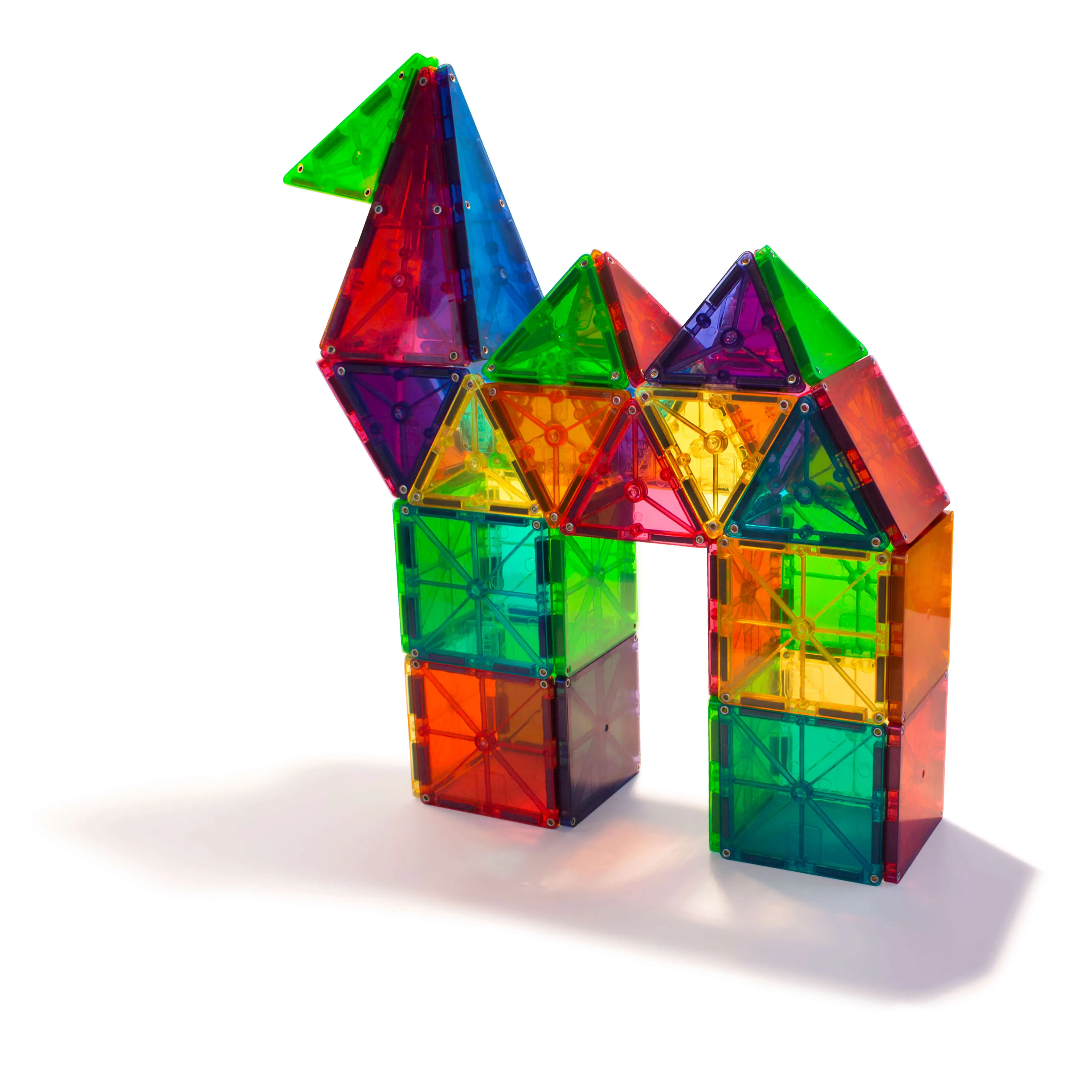Magna-tiles Clear Colors 100-Piece Set