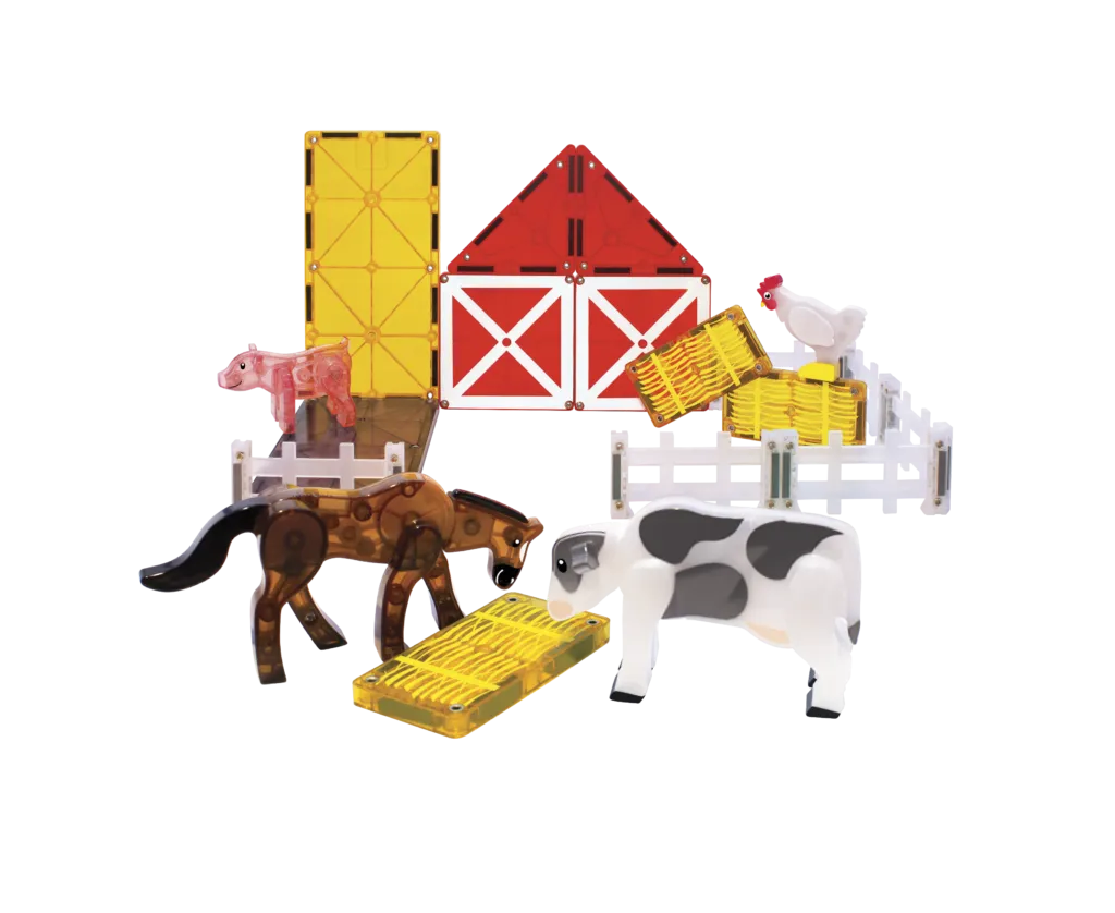 Magna-Tiles Farm Animals 25-Piece Set