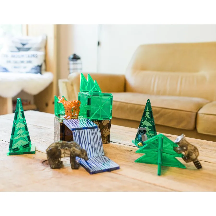 Magna-Tiles - Forest Animals 25-Piece Set Magnetic Tiles