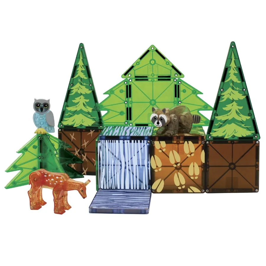 Magna-Tiles - Forest Animals 25-Piece Set Magnetic Tiles
