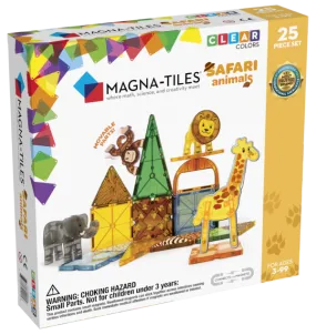 Magna-Tiles® Safari Animals (25 pieces)