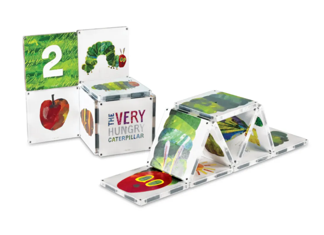 Magnatiles The hungry caterpillar
