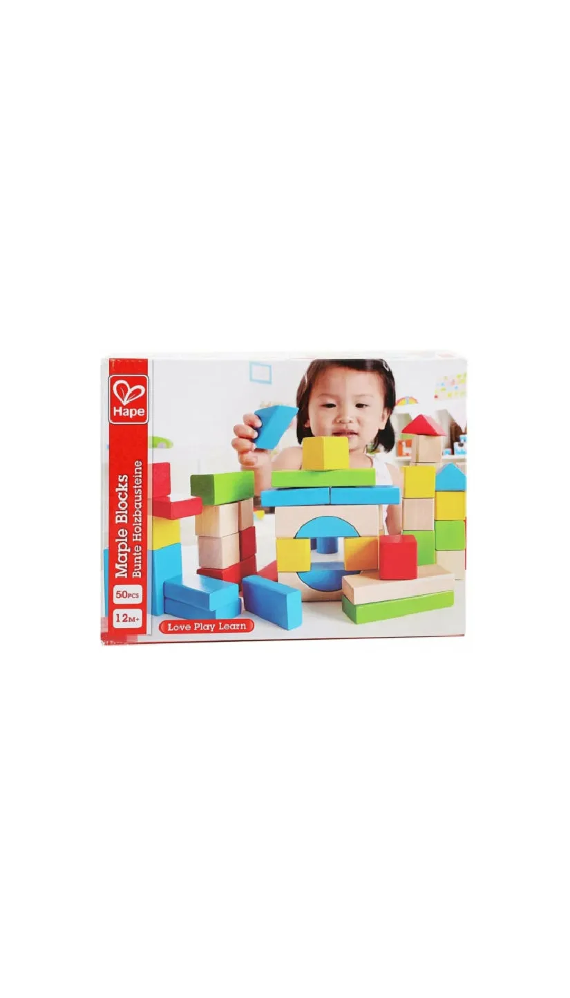 Maple Wood Building Blocks