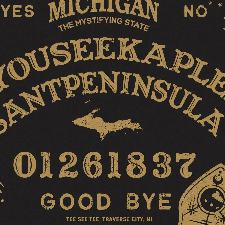 Mich-ouija Halloween T-Shirt | Tee See Tee Exclusive