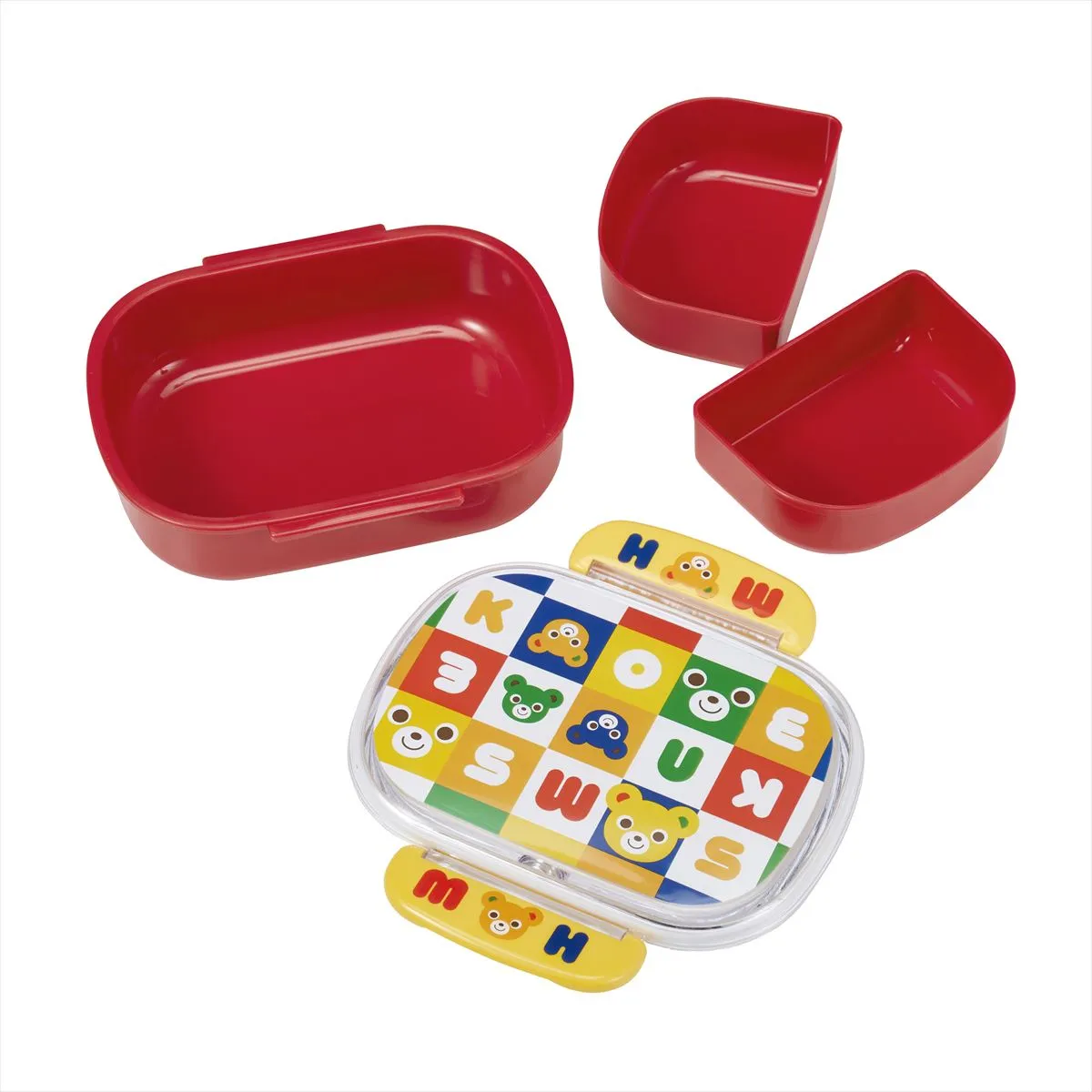 MIKI HOUSE Logo Blocks Lunch Box