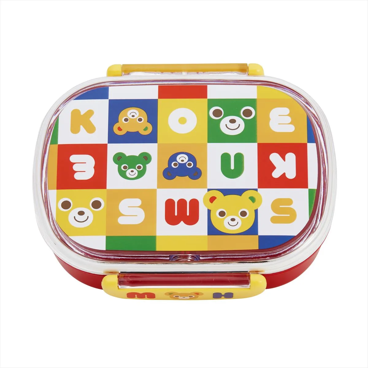 MIKI HOUSE Logo Blocks Lunch Box
